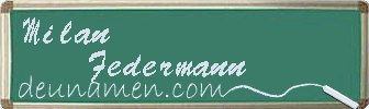 Milan Federmann Visitenkarte